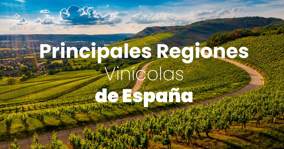 Principales regiones vinícolas.